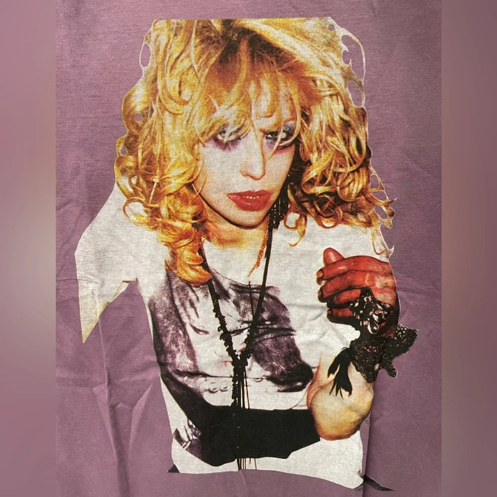 Ultra Rare Courtney Love & Hysteric Glamour From Japan Tee Shirt Limited-Medium - Picture 2 of 4